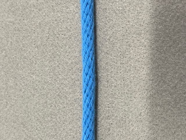 エステルスパンカラー金剛打ロープ　青色